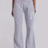 13 Grijze gemêleerde bootcut Monster Joggers