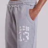 13 Grijze gemêleerde bootcut Monster Joggers