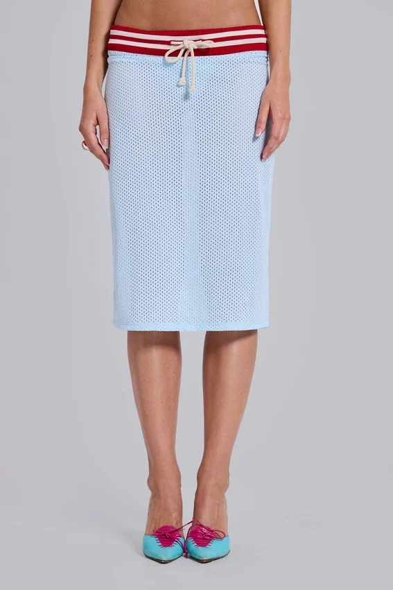 Alysa Airtex midirok in turkoois