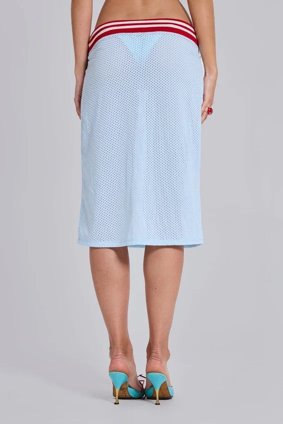 Alysa Airtex midirok in turkoois