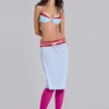 Alysa Airtex midirok in turkoois
