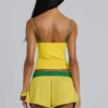 Amerela Airtex minishort