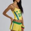 Amerela Airtex minishort