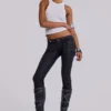 Ardor gecoate skinny jeans met lage taille