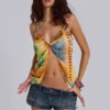 Ardor mini-denimshort in blauwe wassing