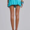 Azurae miniskort met studs