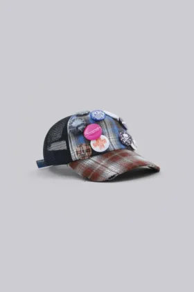 Badge Mixed Check-pet