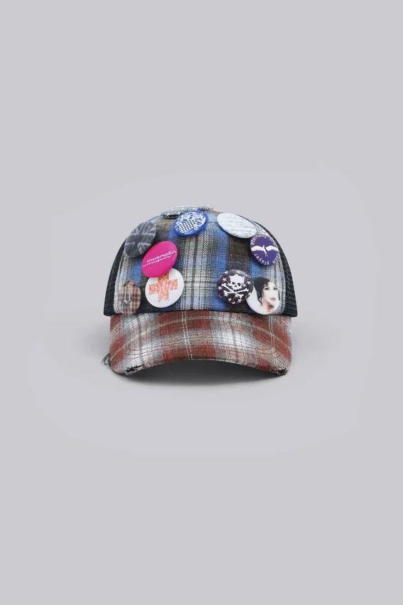 Badge Mixed Check-pet