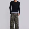Black Mist-shirt met lange mouwen