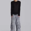 Black Mist-shirt met lange mouwen