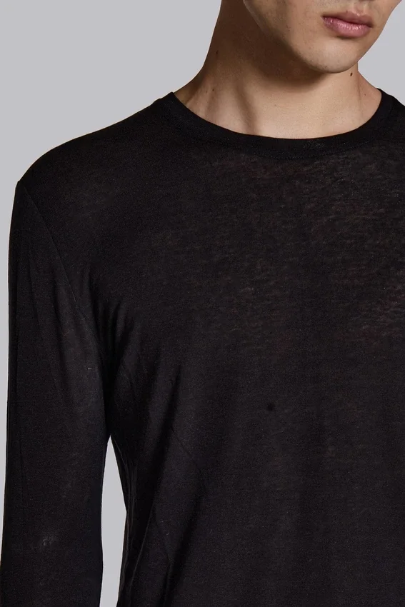 Black Mist-shirt met lange mouwen