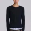 Black Mist-shirt met lange mouwen