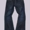 Blaue Jude Bootcut-Jeans