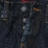 Blaue Jude Bootcut-Jeans