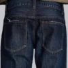 Blaue Jude Bootcut-Jeans