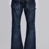 Blaue Jude Bootcut-Jeans