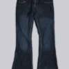 Blaue Jude Bootcut-Jeans
