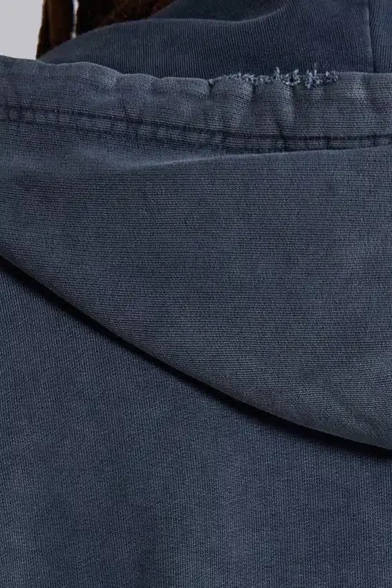 Blauwe sportieve, wijde Monster Hoodie