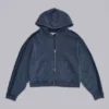 Blauwe sportieve, wijde Monster Hoodie