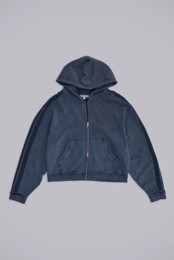 Blauwe sportieve, wijde Monster Hoodie