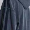 Blauwe sportieve, wijde Monster Hoodie