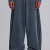 Blauwe sportieve, wijde Monster Joggers