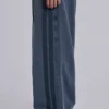 Blauwe sportieve, wijde Monster Joggers