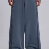 Blauwe sportieve, wijde Monster Joggers