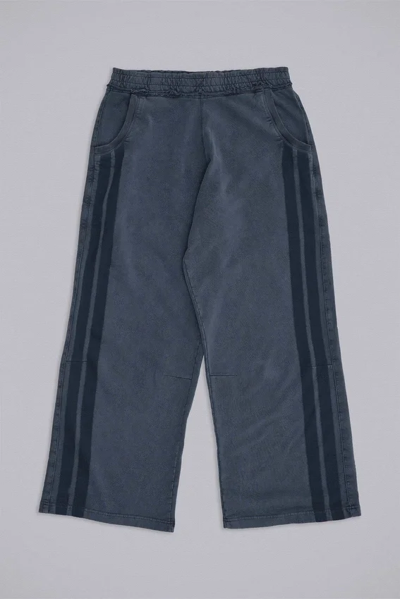 Blauwe sportieve, wijde Monster Joggers