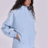 Blauwe Vapor-trainingsjas voor Tops