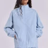 Blauwe Vapor-trainingsjas voor Tops