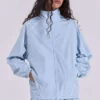 Blauwe Vapor-trainingsjas voor Tops