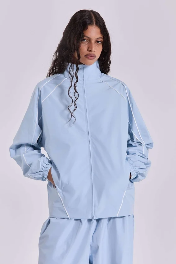 Blauwe Vapor-trainingsjas voor Tops
