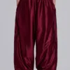 Bordeauxrode metallic Vapor-joggingbroek