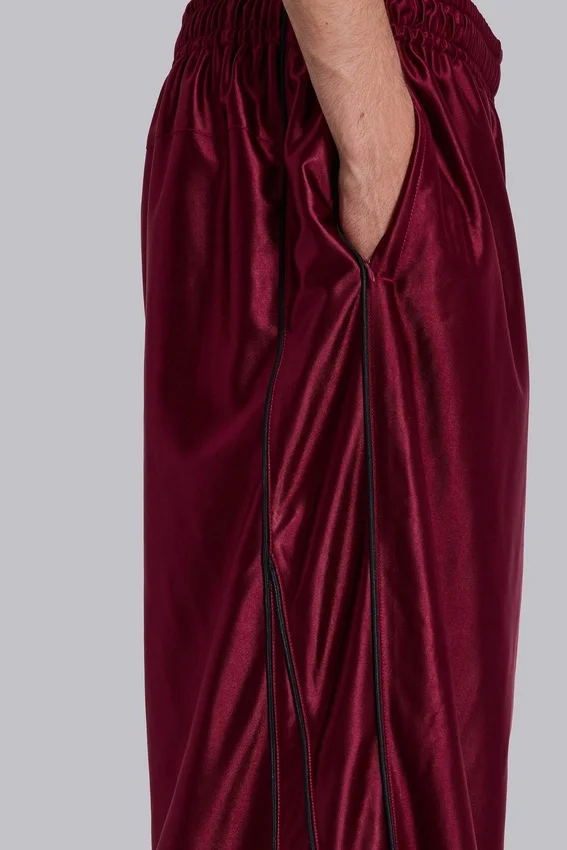 Bordeauxrode metallic Vapor-joggingbroek