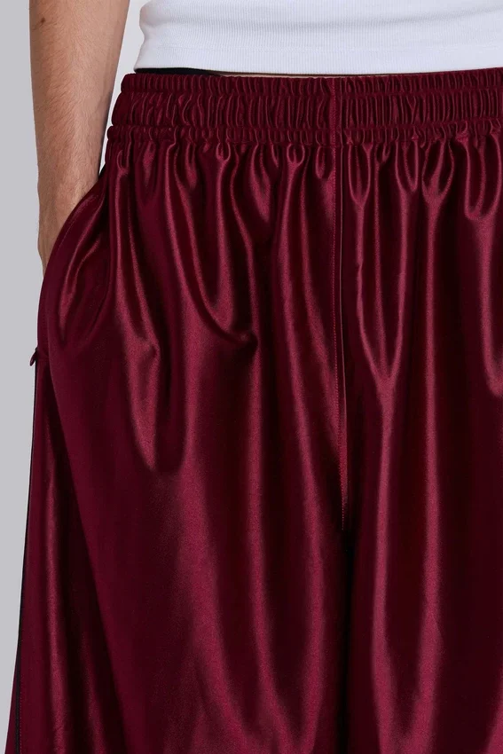 Bordeauxrode metallic Vapor-joggingbroek