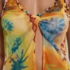 Brilar chiffon top met kralen