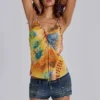 Brilar chiffon top met kralen