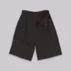 Bruine geruite jumbo-jorts