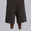 Bruine geruite XL Goliath Shorts