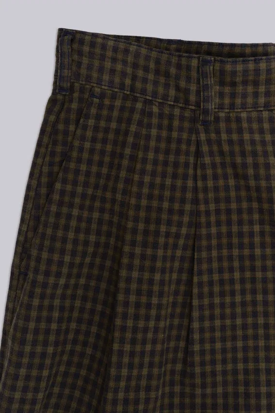 Bruine geruite XL Goliath Shorts