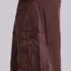 Bruine parachute-cargobroek