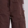 Bruine parachute-cargobroek