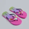 Button Ombré-teenslippers