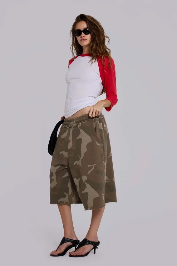 Camo Monster Jogger shorts