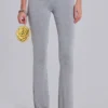 Cassia kanten jersey bootcut-broek