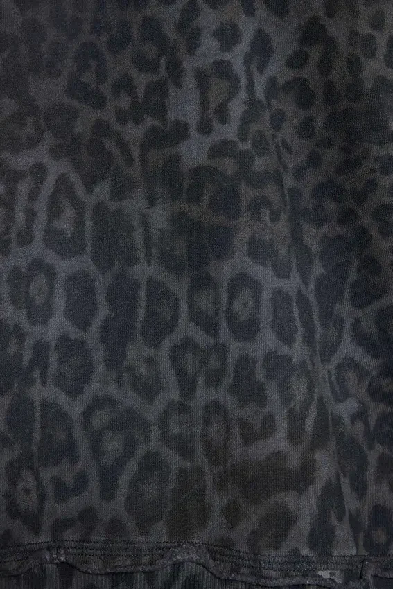 Charcoal Leopard Monster Hoodie