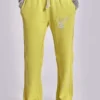 Cleo slouchy bootcut-jogger in neon