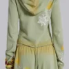 Cleo Sunfade hoodie met doorlopende rits