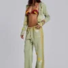 Cleo Sunfade hoodie met doorlopende rits